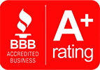 Better Business Bureau A+ Rating